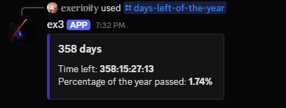 screenshot of the bot 5