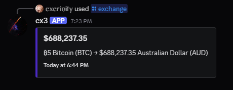 screenshot of the bot 2